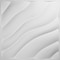 Ekena Millwork Modern Wave EnduraWall Decorative 3D Wall Panel, White, 19 5/8"W x 19 5/8"H WP20X20MWWH - alternate 10